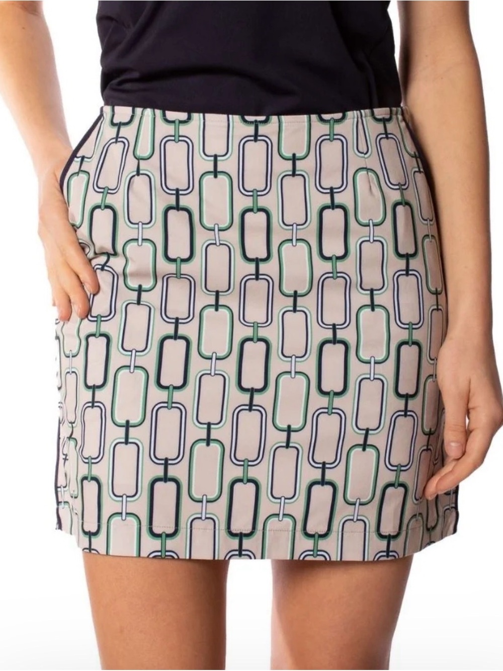 Golftini Let Go Performance Stretch Golf Skort Size 14